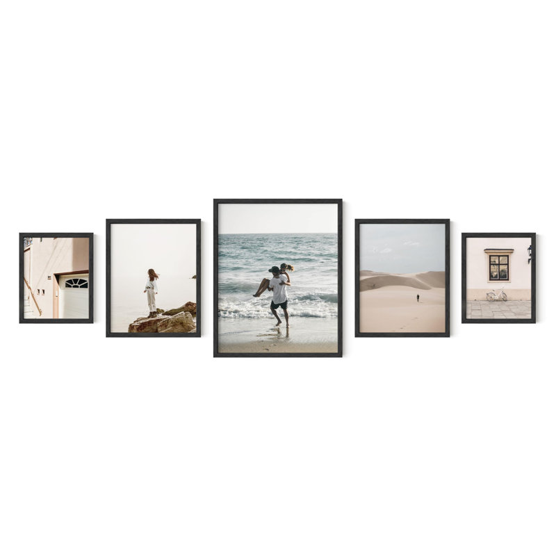 Cadres photos pour mur de galerie, Noir