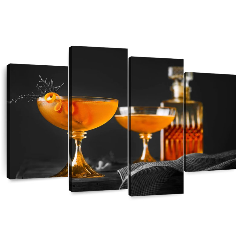 Yarlin Juniper Manhattan Cocktails, 54" H x 84" W
