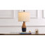 Lampe décorative de 20,5 po en corde de chanvre de style bord de mer, convenant au bureau d'étude de chevet