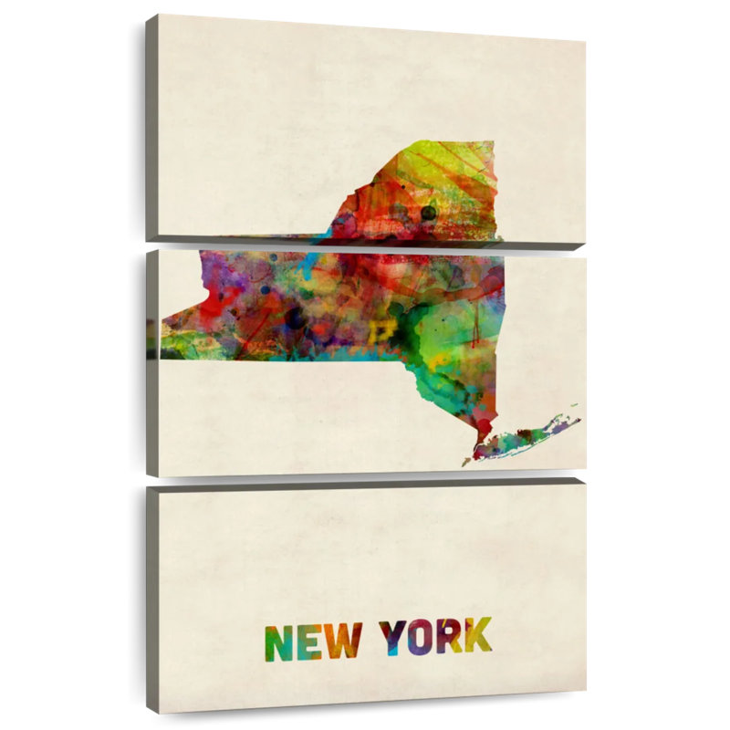Carte d'aquarelle Aliaz New York