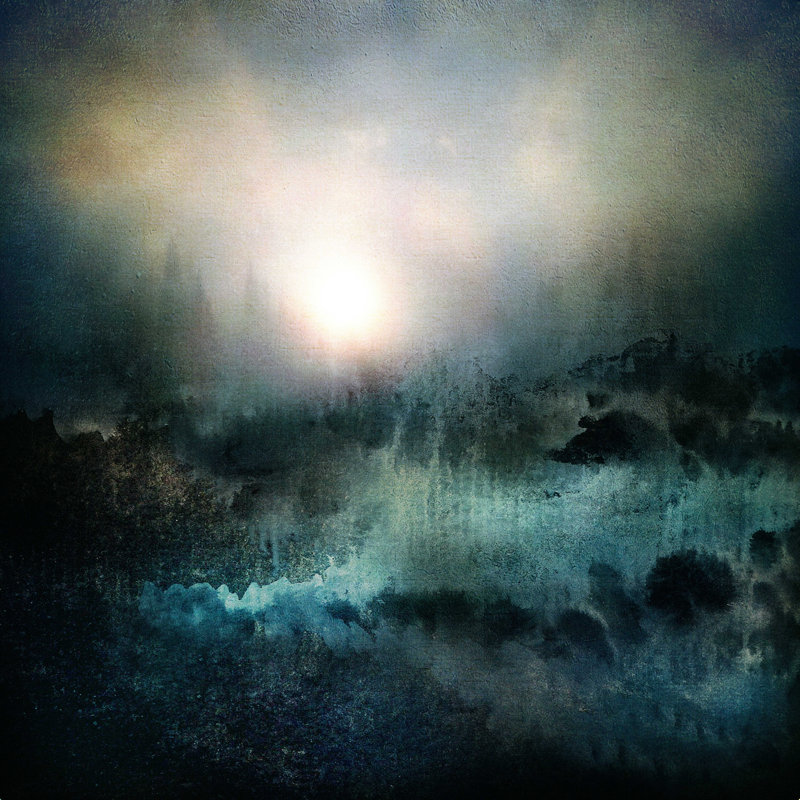 Viviana Gonzalez appelant le soleil II, H 30 po x l 30 po