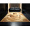 Tapis oriental classique grand bouddha Orkan Nara lavable à la machine en brun - reliure beige