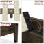 Sierra Solid Wood Bed Frame with Adjustable Headboard / Handcrafted Pattern Platform Bed-1020696901-1020736583