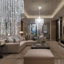 Crystal Pendant Light, 1-Light-125422116-125422112