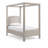 Salina Linen Textured Fabric Upholstered Bed-1559567296-1559567302