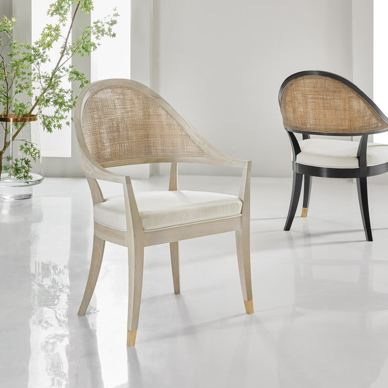Modern History Linen Armchair