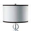 Lampe de table de 29 po de hauteur avec anneau
