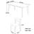 Piecara Modern rectangular dining table-784806520