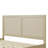 Behre Woven Rattan Cane Solid Wood Bed-304232213