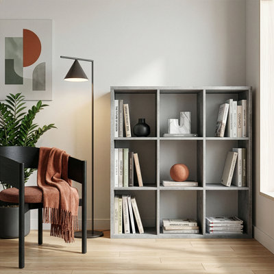 107.3cm H x 107.2cm W Standard Bookcase