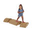 ECR4Kids SoftZone Tree Log Climber Balance Builders, débutant, ensemble de jeu, chocolat, 3 pièces