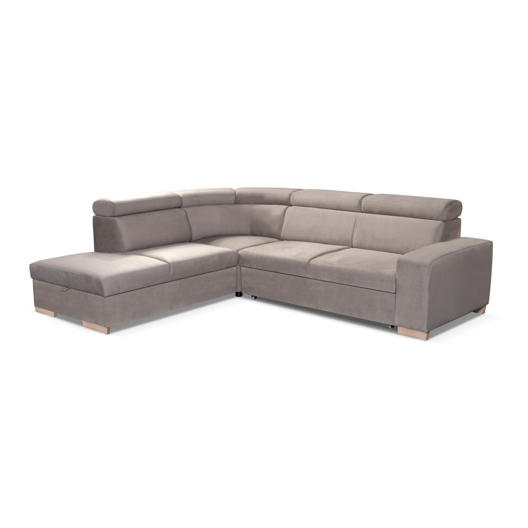 Ecksofa Wigburg mit Bettfunktion