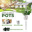 Paquet de 4 cintres pour plantes en corde de coton Sorbus-2121965521
