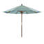 Parasol de marché octogonal 9 'x 9' Manford Austerio-1323865862