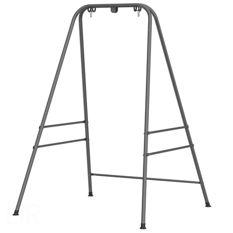 Outdoor Hanging Chairs Stand,Stable Hammock Chair Stand(Only Chair Stand), Chair, Gray