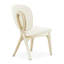Camellia Field Caramel Upholstered Stool