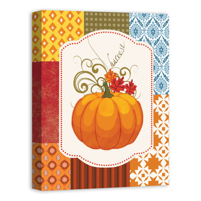 " Harvest Patchwork Pumpkin "