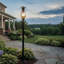 Plantation 4 Light Post Light