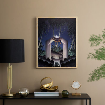 DecoParadise Framed Print - Solid Wood