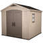 Keter Factor 8 ft. W x 8 ft. D Apex Outdoor Garden Shed