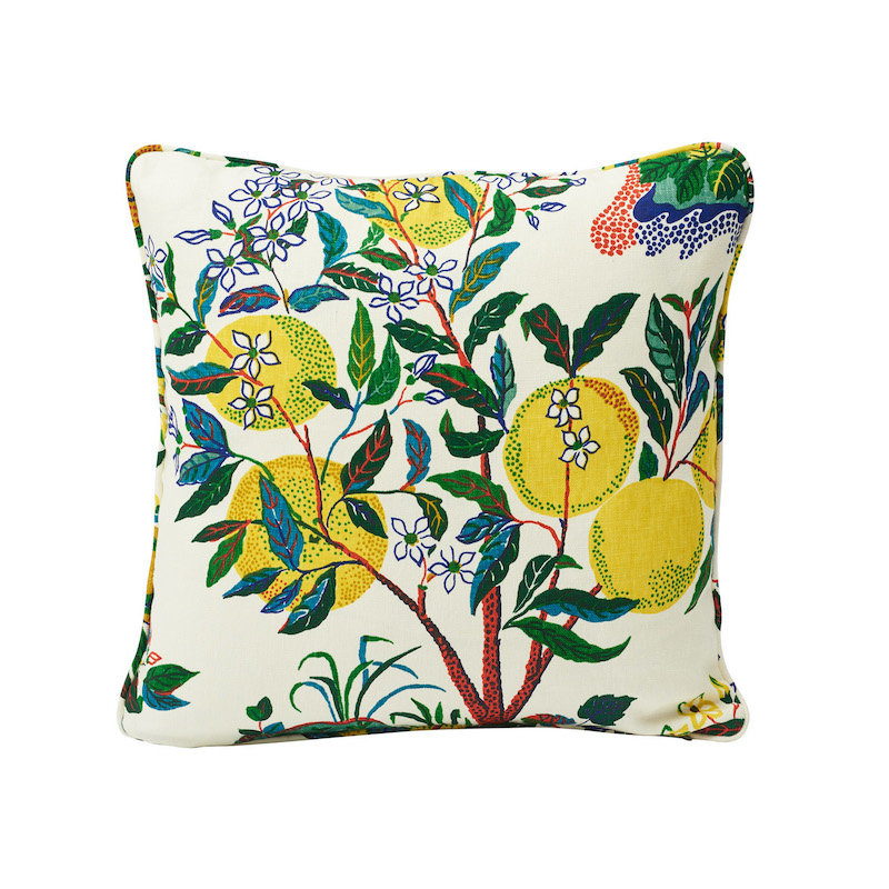 Coussin de jardin d'agrumes, Principal, H 22 po x l 22 po