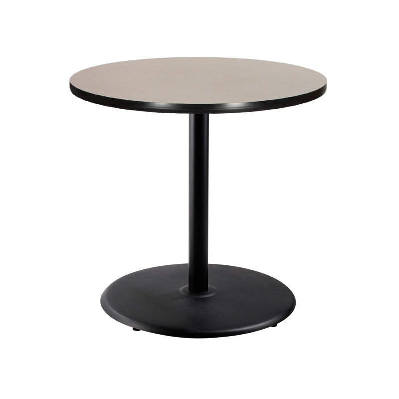 Table basse Bennet, H 36 po x L 36 po x l 36 po, Noir, Gris