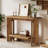 41.33" Narrow Sofa Console Table, 2-tier Small Entryway Table With Shelf