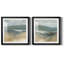 " Rolling Seaside I " 2 - Pieces Painting Print-61474231-61474232