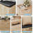 Shoe Cabinet with Bench w/ 4 Flip Drawers for Entryway, Shoe Storage Cabinet w/ Bench and Comfort Cushion, Entryway Shoe Organizer w/ Storage