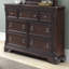 Commode 7 tiroirs en acajou