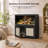 Reptile Tank Stand for beeNbkks 50 Gallon Reptile Tank, Storage Cabinet-134484497-134484499