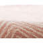 Charles Hand Tufted Wool Zig Zag Area Rug in Pink-543000121