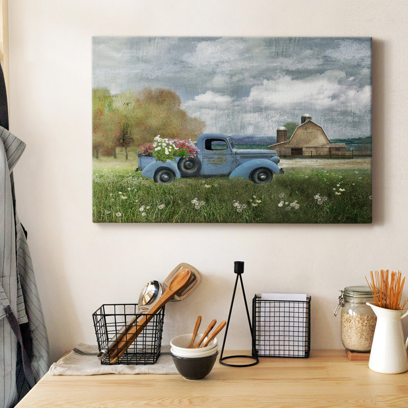 Toile tendue avec châssis Fresh Country Picks - prête à être accrochée, H 18 po x l 27 po
