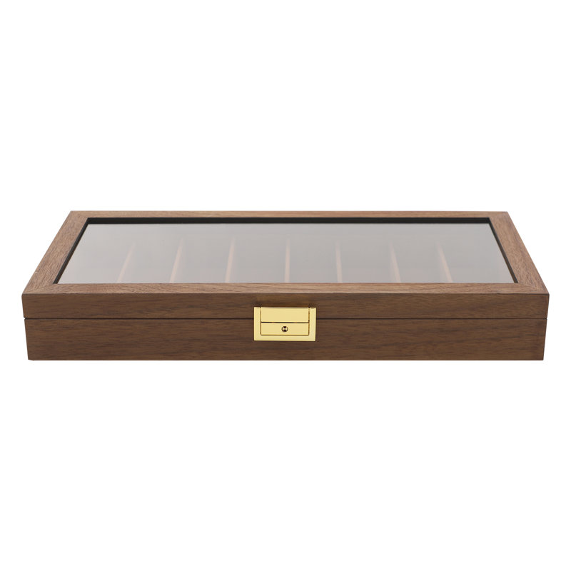 Boîte de rangement pour couverts, Brun