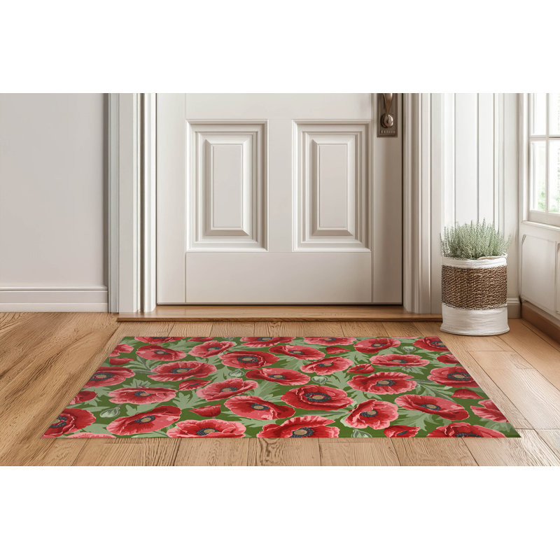 Paillasson Poppie, À feuilles persistantes, L 36 po x L 60 po