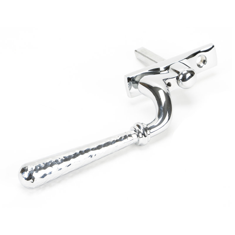 Hammered Newbury Espag Door Accessory, Polished  Chrome