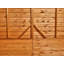 Powersheds 10 x 4ft Pent Timber Tongue & Groove Bike Shed
