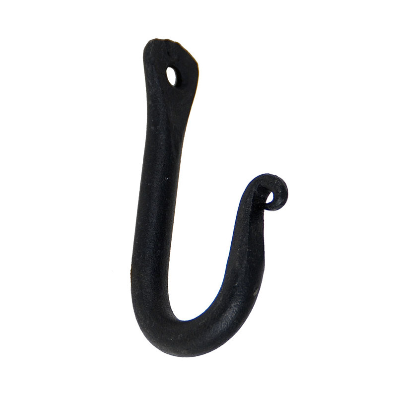 Wall Hook, Black Powder Coated
