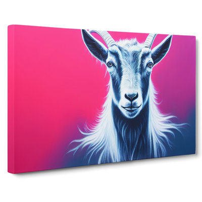 Goat In Colour Vol.4 - Wrapped Canvas