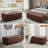 51" W Linen Upholstered Flip Top Storage Bench-613218269