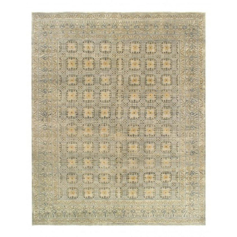 Oriental Area Rug in Gray
