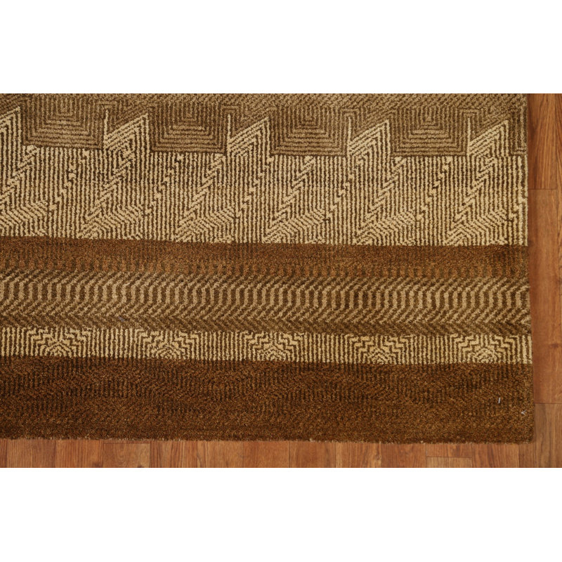 Tapis rayé Gabbeh 4 x 6