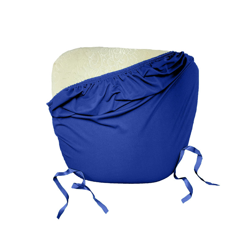 Outdoor 2'' Dining Chair Cushion Cover, Royal Blue