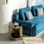 Table d'appoint en verre trempé double couche