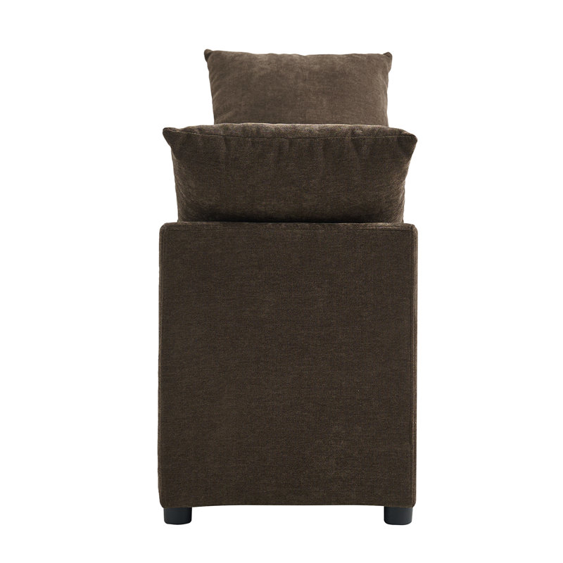 Banc de rangement Aristides, Taupe