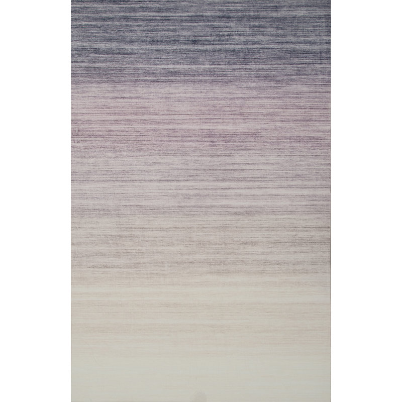 Rug Branch Soren 8' x 11' (7'7" x 10'10") Purple/Cream Ombre Kids Area Rug, Modern, Medium Pile, Stain-Resistant Carpet - Playroom, Nursery, Toy Room and Bedroom