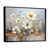 Black Floater Framed
