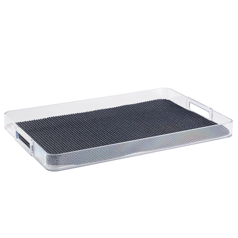 Mabie Plastic / Acrylic Tray, Gray
