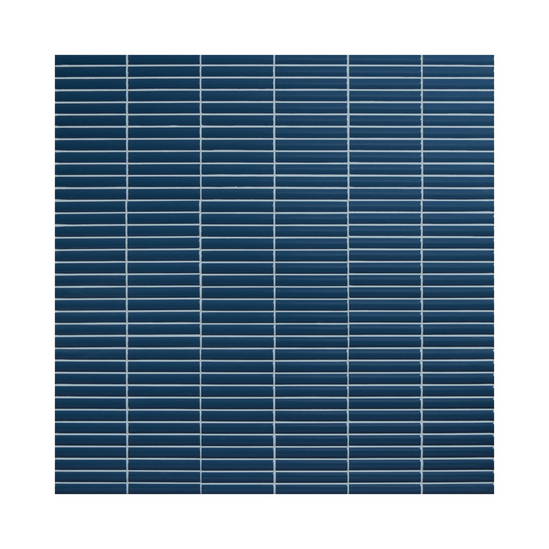 Mosaïque 1 x 6 Daltile Artefino Vintage (10 pièces par carton) (9,60 pieds carrés par carton), Azurite