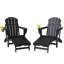 Ensemble de 2 chaises d'extérieur pliantes pour foyer d'extérieur-308636915